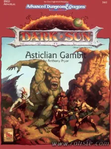 Image de Ad&d - Dark Sun - Dsq3 - Asticlian Gambit