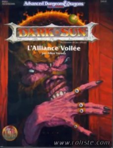 Image de Ad&d - Dark Sun - L' Alliance Voilée