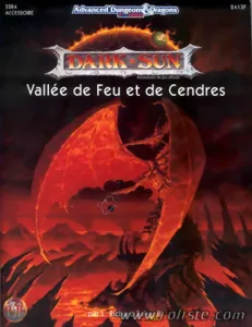 Image de Ad&d - Dark Sun - Vallée De Feu Et De Cendres