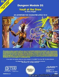 Image de Ad&d - Greyhawk - D3 - Vault Of The Drow