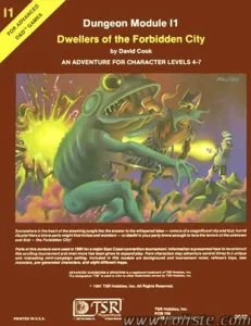 Image de Ad&d - Greyhawk - I1 - Dwellers Of The Forbidden City