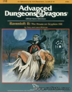 Image de Ad&d - Greyhawk - I10 - Ravenloft Ii : The House On Gryphon Hill