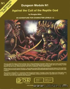 Image de Ad&d - Greyhawk - N1 - Against The Cult Of The Reptile God
