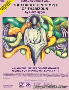 Image de Ad&d - Greyhawk - Wg4 - The Forgotten Temple Of Tharizdun