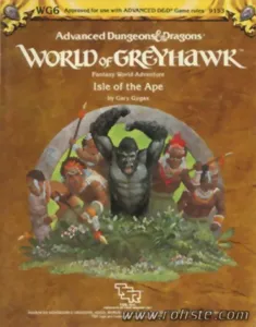 Image de Ad&d - Greyhawk - Wg6 - Isle Of The Ape