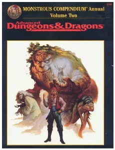 Image de Ad&d - Monstrous Compendium Annual Volume Two