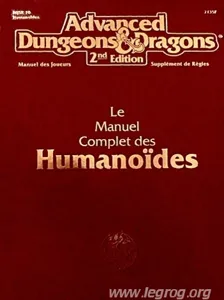 Image de Ad&d2 - Mjsr10 - Le Manuel Complet Des Humanoïdes