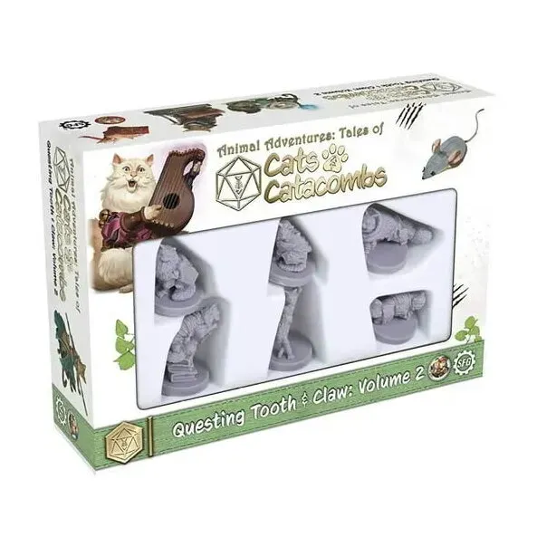 Image de Animal Adventures - Tales Of Cats & Catacombs - Questing Tooth & Claw: Volume 2