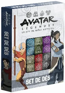 Image de Avatar Légendes - Set De Dés Le Jeu De Rôle Officiel
