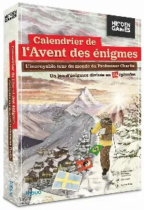 Image de Calendrier De L'avent Des Énigmes - L'incroyable Tour Du Monde Du Professeur Charlie