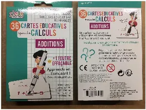 Image de Cartes Educatives Spéciales Calculs Additions