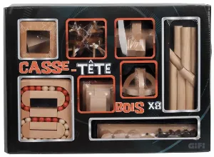 Image de Casse-tête Bois X8