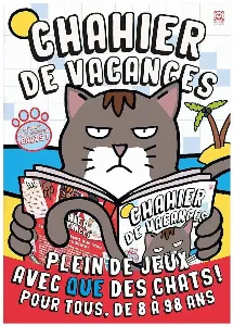 Image de Chahier De Vacances Plein De Jeux Avec Que Des Chats !