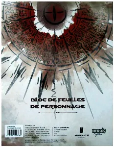 Image de Conan - Bloc De Feuilles De Personnage
