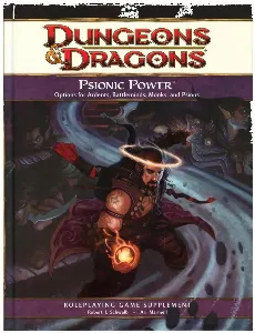 Image de D&d4 - Psionic Power