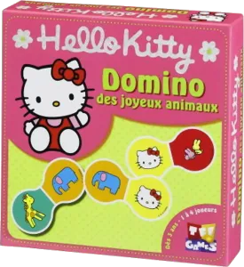 Image de Domino Des Joyeux Animaux Hello Kitty