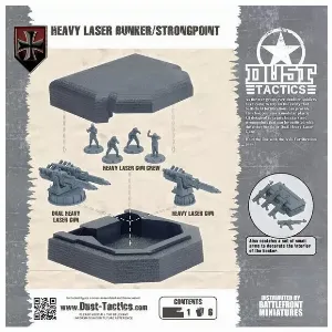 Image de Dust Tactics - Heavy Laser Bunker / Strongpoint