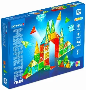 Image de Geomag - Magnetic Tiles 100 Pièces