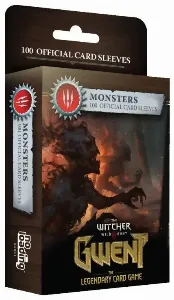 Image de Gwent - 100 Card Sleeves - Monsters The Legendary Card Game