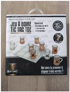 Image de Jeu À Boire Tic Tac Toe