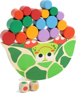 Image de Jeu D'Équilibre En Bois Tortue