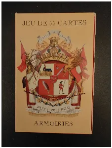 Image de Jeu De 55 Cartes - Armoiries Puy Du Fou