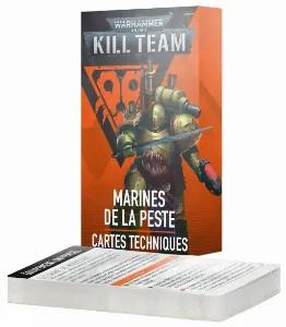 Image de Kill Team - Marines De La Peste - Cartes Techniques