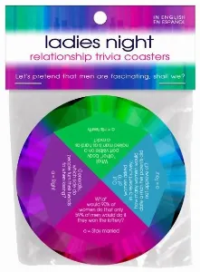 Image de Ladies Night Relationship Trivia Coasters