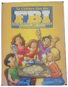 Image de Le Célèbre Jeu Du Fbi Fédération Des Buveurs Internationaux