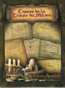 Image de Le Seigneur Des Anneaux - Cartes De La Terre Du Milieu