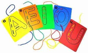 Image de Lettres Majuscules à Tisser