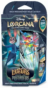 Image de Lorcana - Deck De Démarrage - Judy Hopps / Robins Des Bois Lueurs Dans Les Profondeurs - Saphir / Acier