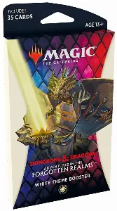 Image de Magic The Gathering - Booster Thématique Blanc Aventures Dans Les Royaumes Oubliés