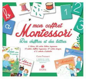 Image de Mon Coffret Montessori - Des Chiffres Et Des Lettres