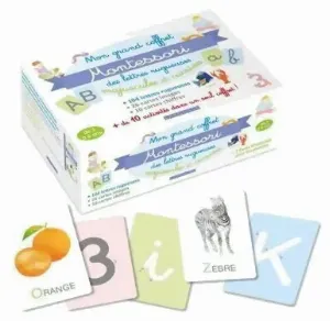 Image de Mon Grand Coffret Montessori Des Lettres Rugueuses