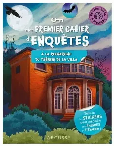 Image de Mon Premier Cahier D'enquêtes - À La Recherche Du Trésor De La Villa
