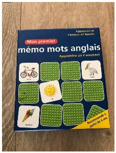 Image de Mon Premier Mémo Mots Anglais