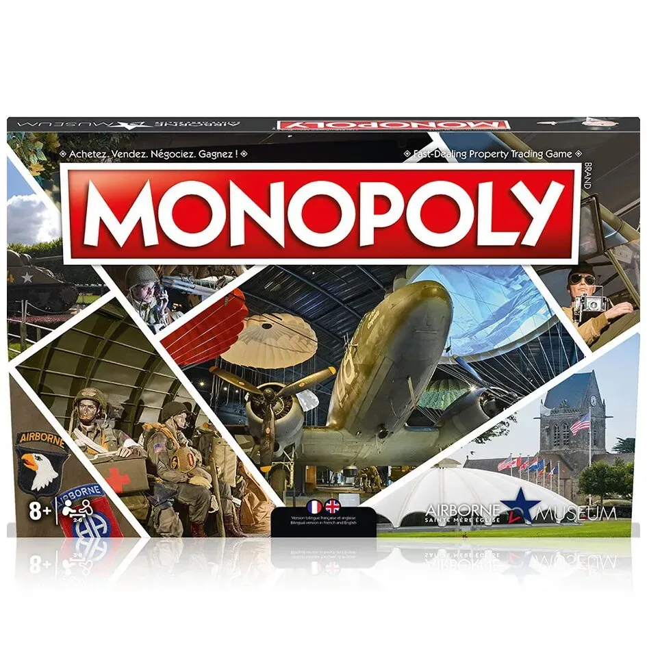 Boîte de Monopoly Airborne Sainte Mère Église Museum