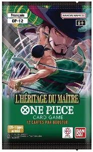 Image de One Piece Card Game - Booster - L'héritage Du Maître Op-12