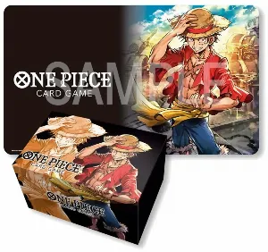 Image de One Piece Card Game - Playmat And Storage Box Set Monkey D.luffy