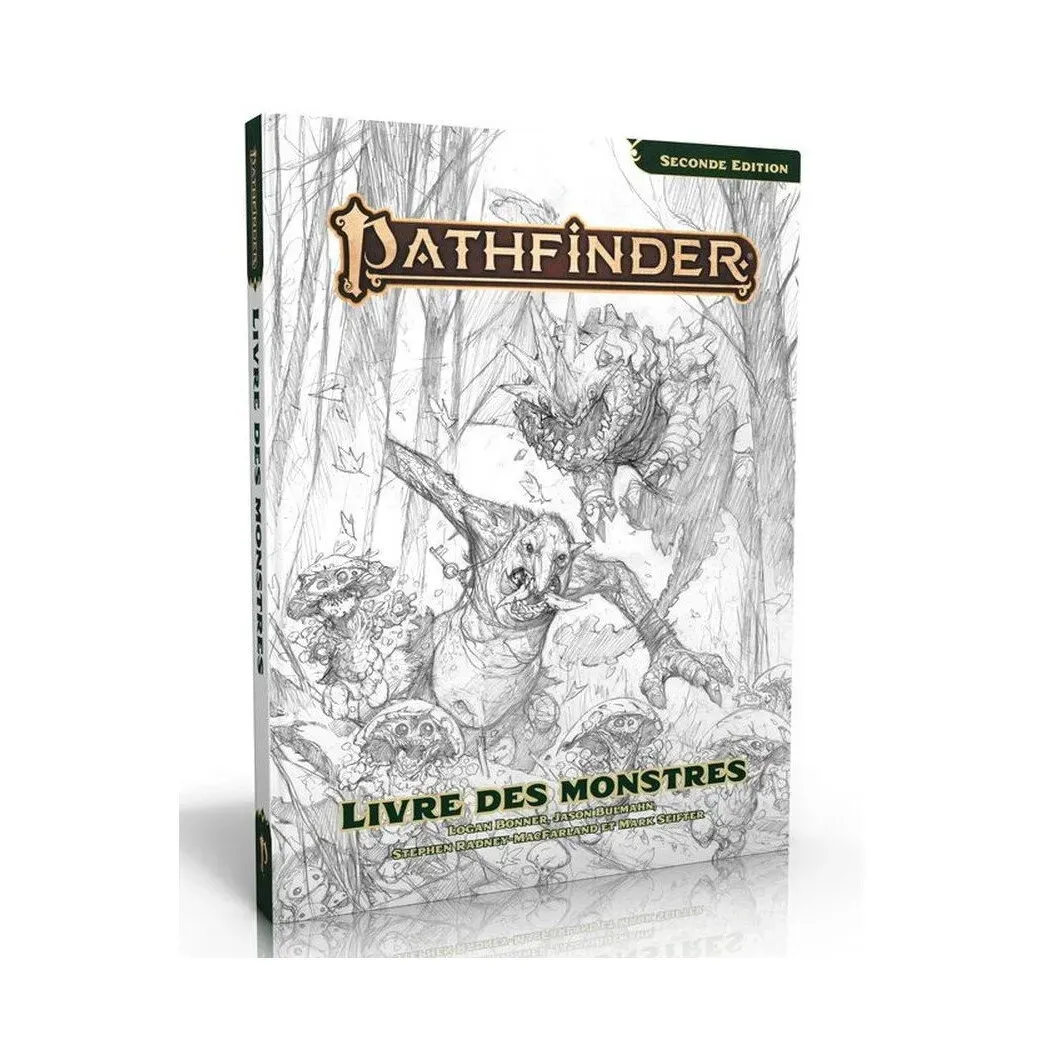Image de Pathfinder 2 - Livre Des Monstres Version Croquis