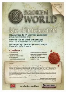 Image de Pathfinder - Broken World - Kit D'initiation