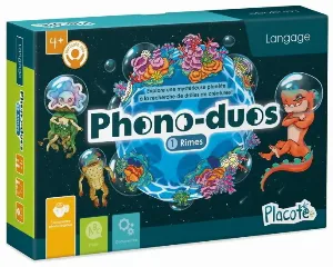 Image de Phono-duos - 1 Rimes Explore Une Mystérieuse Planète À La Recherche De Drôles De Créatures!
