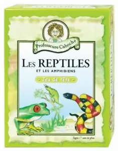 Image de Professeure Caboche - Les Reptiles Et Les Amphibiens Jeu De Tête