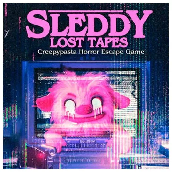 Boîte de Sleddy Lost Tapes Creepypasta Horror Escape Game