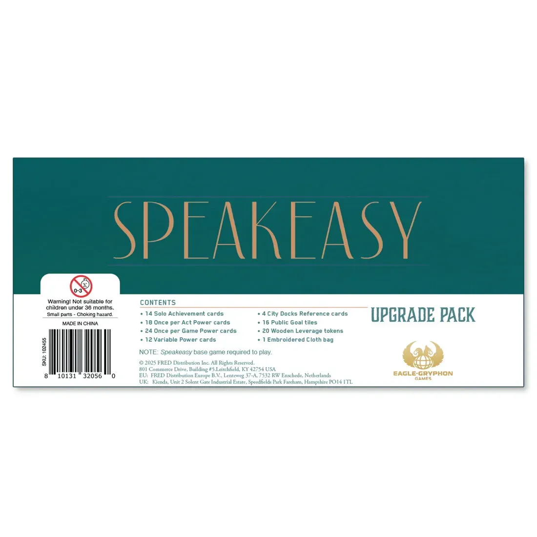 Image de Speakeasy - Upgrade Pack