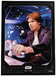 Image de Star Wars Unlimited - Premium Art Sleeves - Han Solo Passage En Vitesse Lumière
