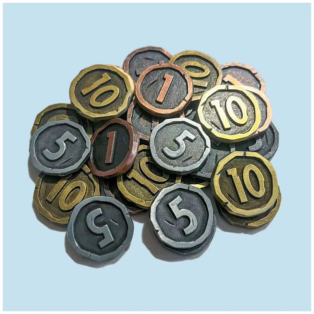 Image de Townsfolk Tussle - Metal Coins