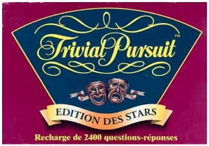 Image de Trivial Pursuit - Edition Des Stars Recharge De 2400 Questions-réponses