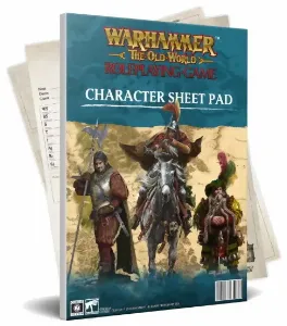 Image de Warhammer - The Old World Rpg - Character Sheet Pad